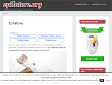 Tablet Screenshot of epilatore.org